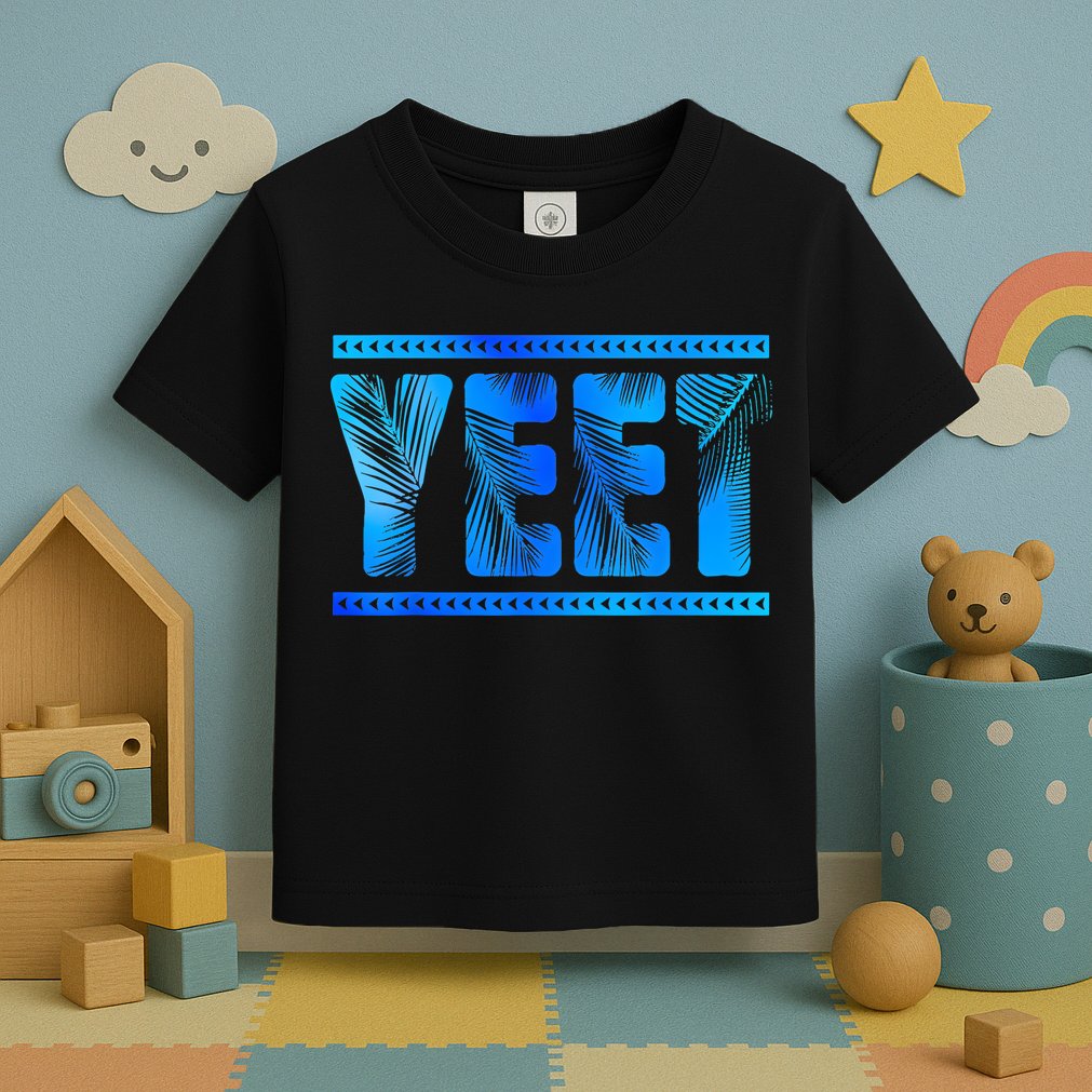 Vintage Retro Yeet Quotes Design Toddler T-Shirt