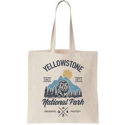 Vintage Retro Yellowstone National Park Hiking Bag