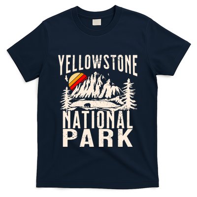 Vintage Retro Yellowstone National Park T-Shirt