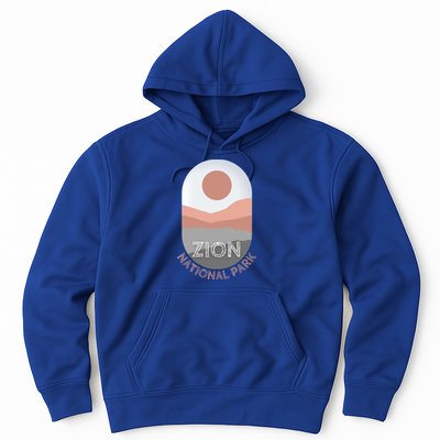 Vintage Retro Zion National Park Utah Arches Road Trip Tee Gift Hoodie