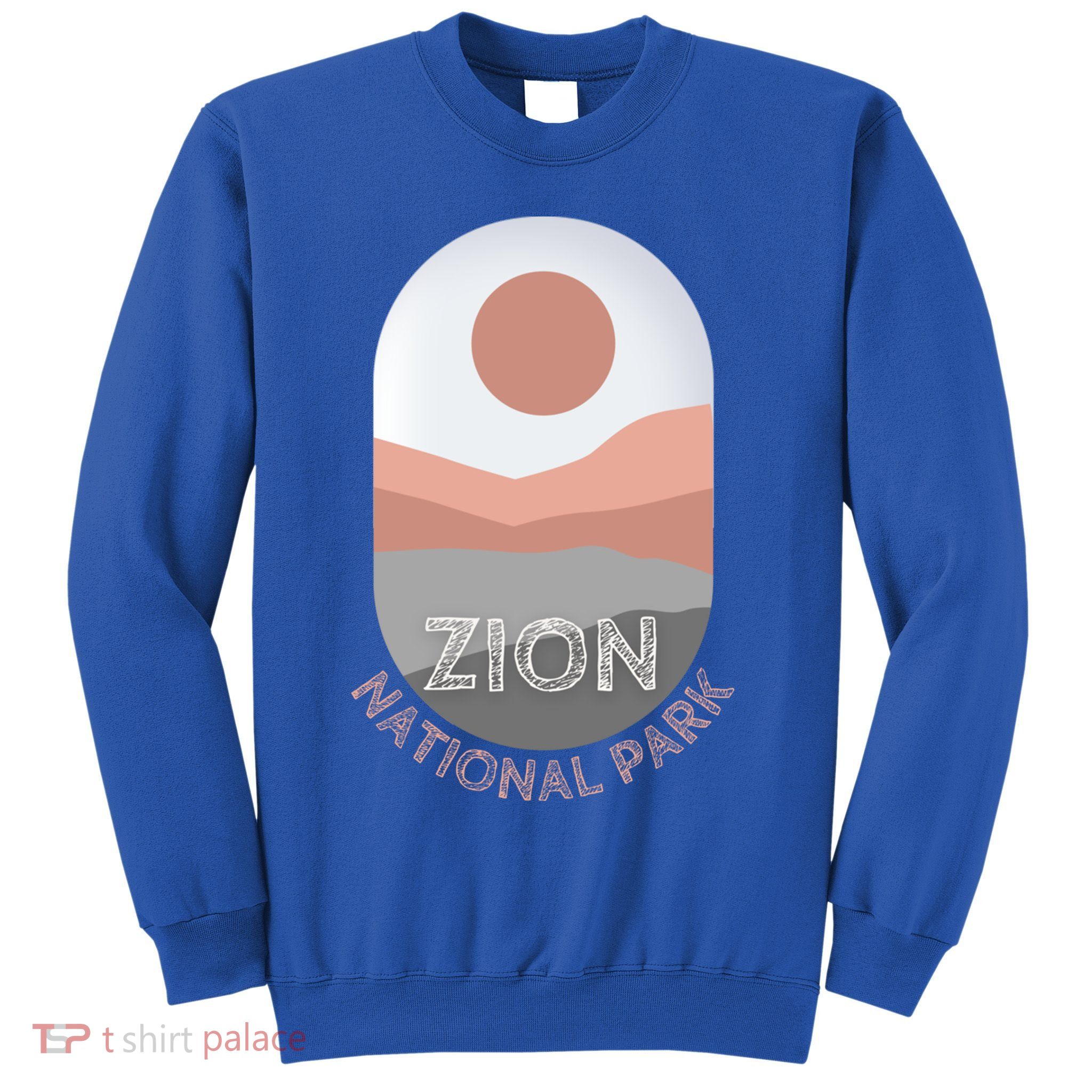 Vintage Retro Zion National Park Utah Arches Road Trip Tee Gift Sweatshirt