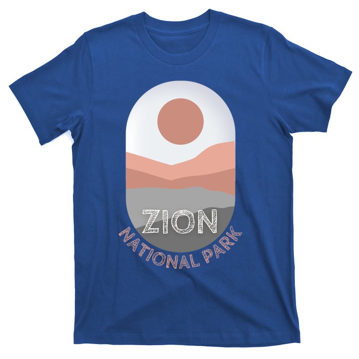 Vintage Retro Zion National Park Utah Arches Road Trip Tee Gift T-Shirt