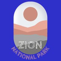 Vintage Retro Zion National Park Utah Arches Road Trip Tee Gift Womens Tank Top