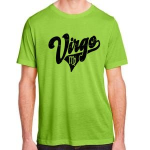 Virgo Retro Zodiac Astrology Horoscope Virgo Cool Gift Adult ChromaSoft Performance T-Shirt