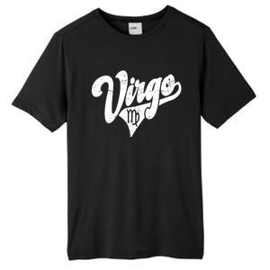 Virgo Retro Zodiac Astrology Horoscope Virgo Cool Gift Tall Fusion ChromaSoft Performance T-Shirt