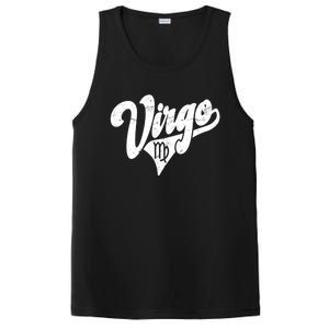 Virgo Retro Zodiac Astrology Horoscope Virgo Cool Gift PosiCharge Competitor Tank