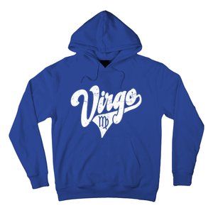 Virgo Retro Zodiac Astrology Horoscope Virgo Cool Gift Hoodie