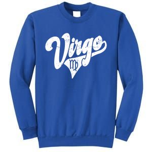 Virgo Retro Zodiac Astrology Horoscope Virgo Cool Gift Sweatshirt