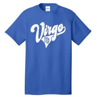 Virgo Retro Zodiac Astrology Horoscope Virgo Cool Gift Tall T-Shirt