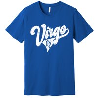 Virgo Retro Zodiac Astrology Horoscope Virgo Cool Gift Premium T-Shirt