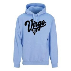 Virgo Retro Zodiac Astrology Horoscope Virgo Cool Gift Unisex Surf Hoodie