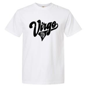 Virgo Retro Zodiac Astrology Horoscope Virgo Cool Gift Garment-Dyed Heavyweight T-Shirt