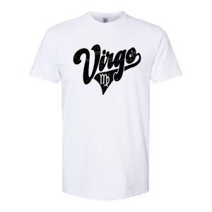 Virgo Retro Zodiac Astrology Horoscope Virgo Cool Gift Softstyle CVC T-Shirt