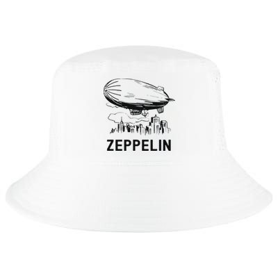 Vintage Retro Zeppelin Dirigible Airship Sketch Cool Comfort Performance Bucket Hat