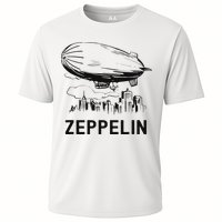 Vintage Retro Zeppelin Dirigible Airship Sketch Performance Shirt