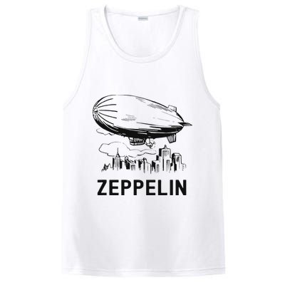 Vintage Retro Zeppelin Dirigible Airship Sketch PosiCharge Competitor Tank