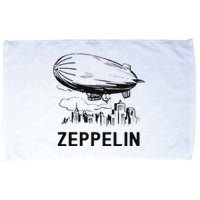 Vintage Retro Zeppelin Dirigible Airship Sketch Microfiber Hand Towel