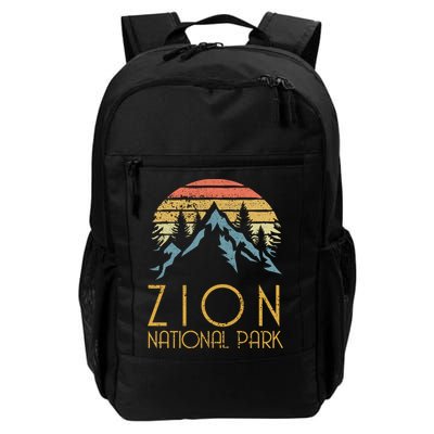 Vintage Retro Zion National Park Utah Sweagift Backpack