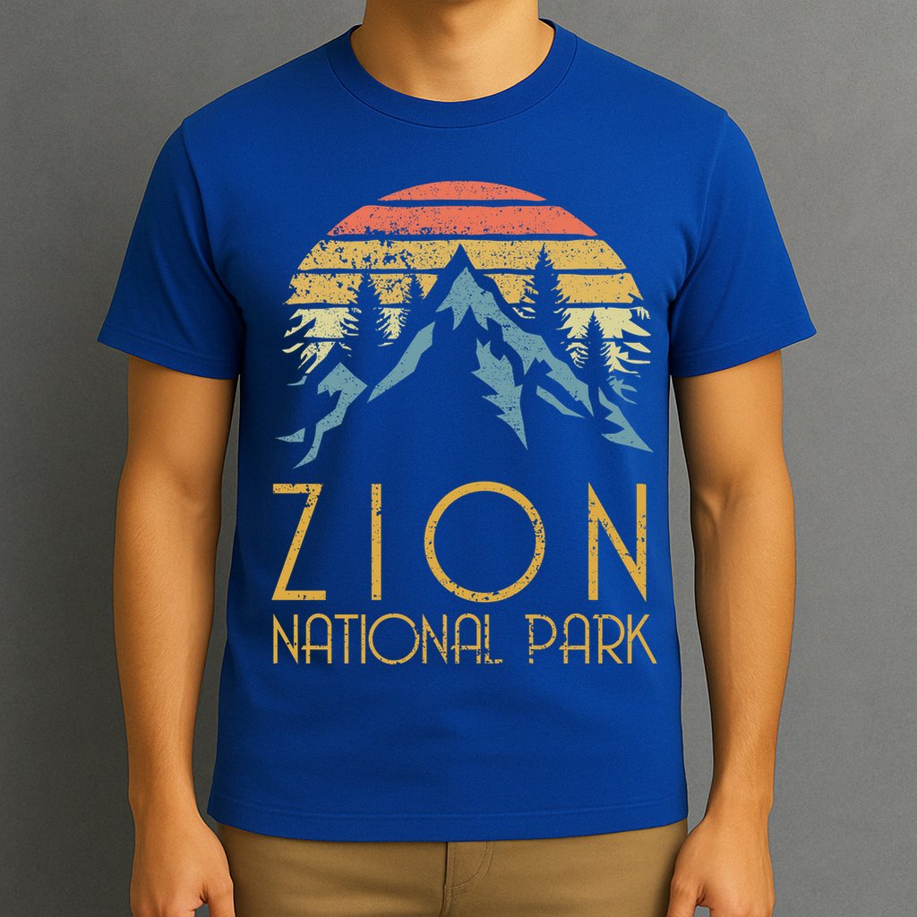 Vintage Retro Zion National Park Utah Sweagift T-Shirt