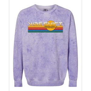 Vibe Shift 2024 Colorblast Crewneck Sweatshirt