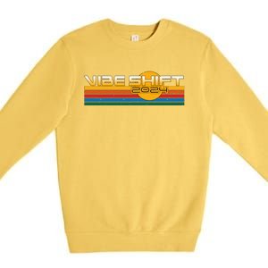 Vibe Shift 2024 Premium Crewneck Sweatshirt