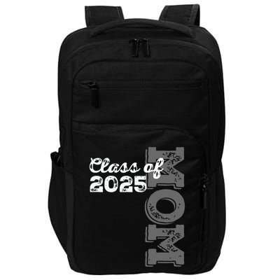 Vintage Senior 2025 Class Graduate Proud Mom Class Of 2025 Impact Tech Backpack