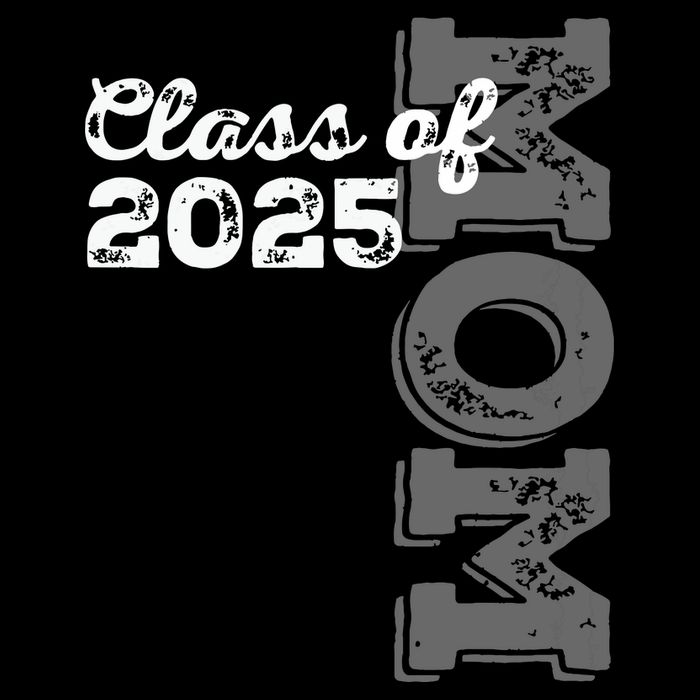 Vintage Senior 2025 Class Graduate Proud Mom Class Of 2025 Backpack