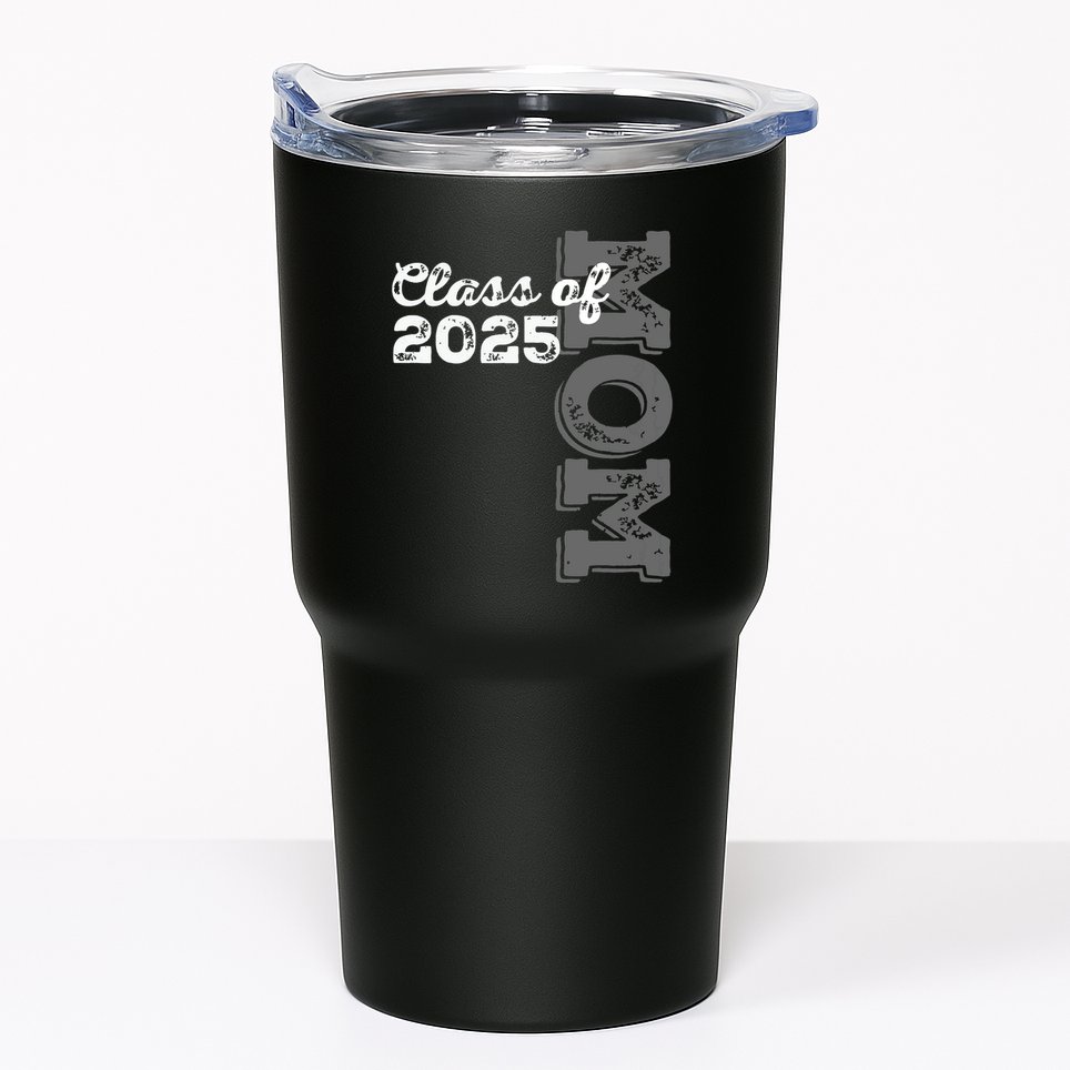 Vintage Senior 2025 Class Graduate Proud Mom Class Of 2025 Tumbler