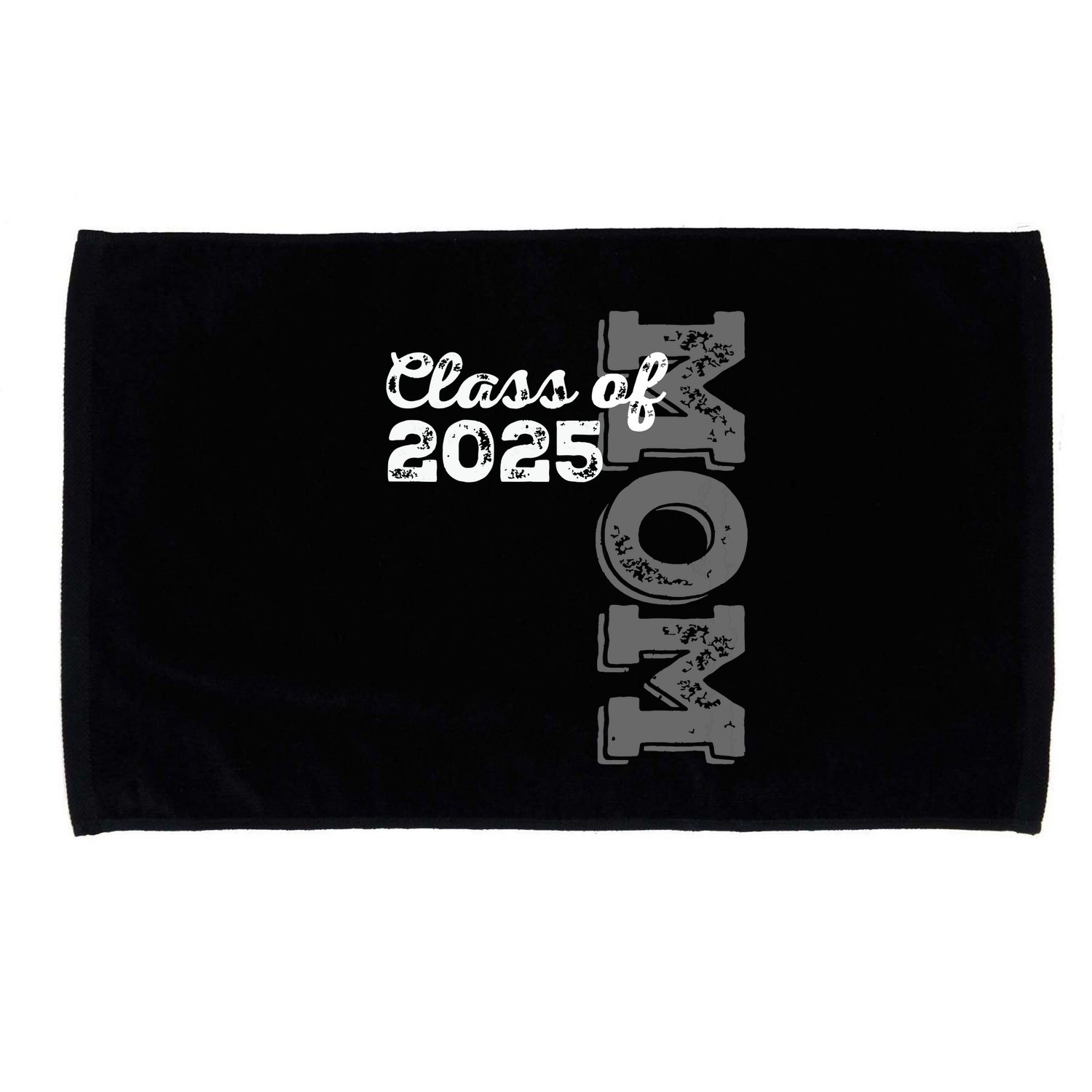 Vintage Senior 2025 Class Graduate Proud Mom Class Of 2025 Microfiber Hand Towel