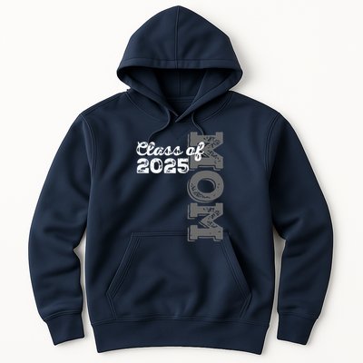 Vintage Senior 2025 Class Graduate Proud Mom Class Of 2025 Hoodie