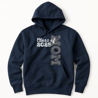 Vintage Senior 2025 Class Graduate Proud Mom Class Of 2025 Hoodie