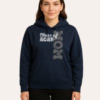 Vintage Senior 2025 Class Graduate Proud Mom Class Of 2025 Hoodie