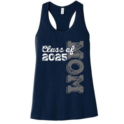 Vintage Senior 2025 Class Graduate Proud Mom Class Of 2025 Womens Tank Top