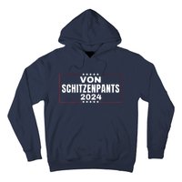 Von Shitzenpants 2024 Funny Trump Nickname Hoodie