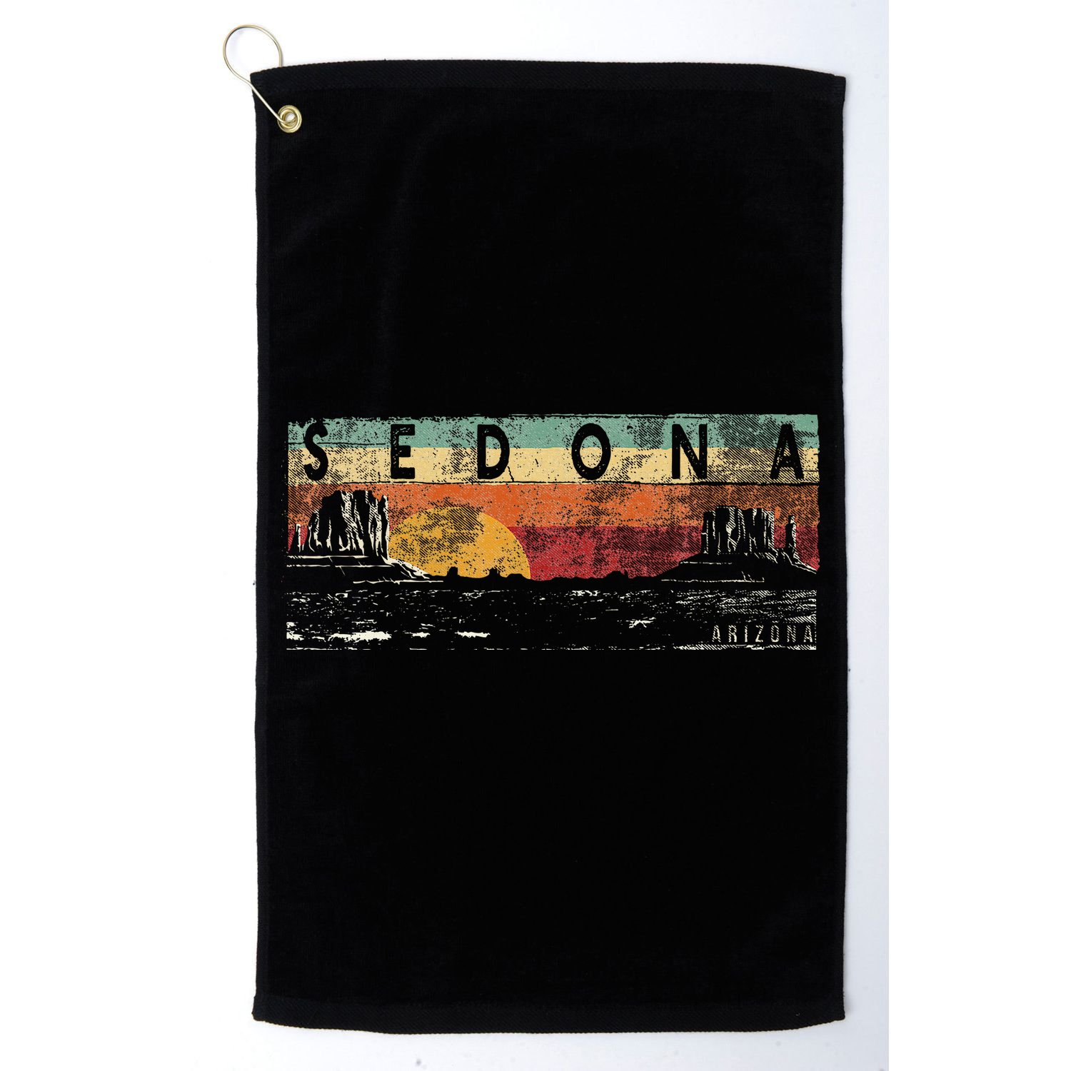 Vintage Sedona Arizona Sedona Az Golf Towel