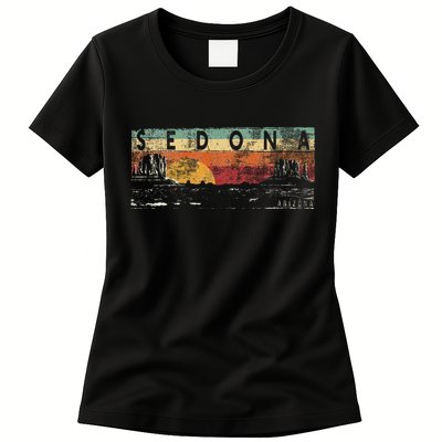 Vintage Sedona Arizona Sedona Az Womens T-Shirt