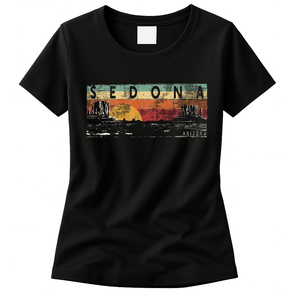 Vintage Sedona Arizona Sedona Az Womens T-Shirt