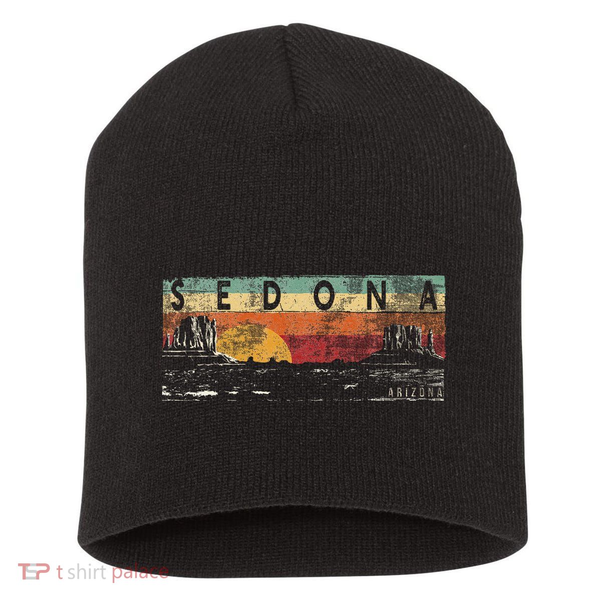 Vintage Sedona Arizona Sedona Az Short Acrylic Beanie