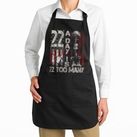 Veteran Suicide Awareness Ribbon 22 A Day Is 22 Too Many Apron