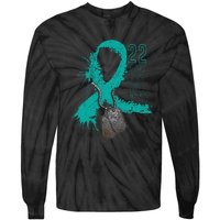 Veteran Suicide Awareness Ribbon 22 A Day Is 22 Too Many Tie-Dye Long Sleeve Shirt