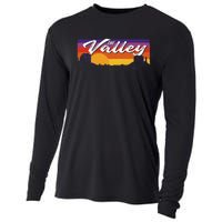 Vintage Sunset Arizona Classic Phoenix Arizona Cooling Performance Long Sleeve Crew