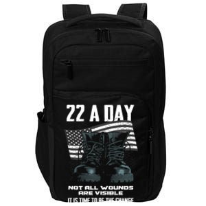 Veteran Suicide Awareness Gift Impact Tech Backpack