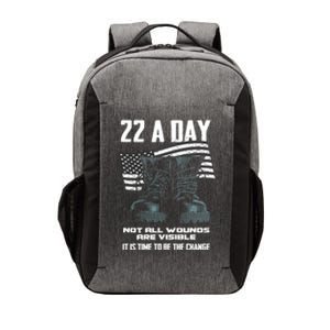 Veteran Suicide Awareness Gift Vector Backpack