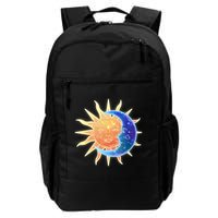 Vintage Sun And Moon Galaxy Backpack