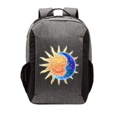 Vintage Sun And Moon Galaxy Vector Backpack