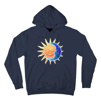 Vintage Sun And Moon Galaxy Hoodie