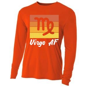 Virgo S And Zodiac Virgo Af Cool Gift Cooling Performance Long Sleeve Crew