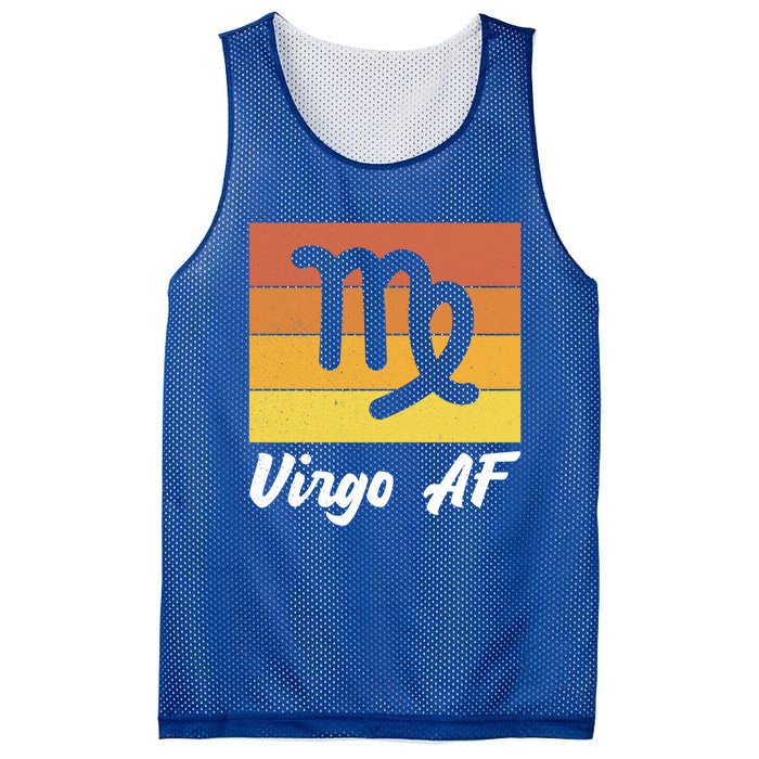 Virgo S And Zodiac Virgo Af Cool Gift Mesh Reversible Basketball Jersey Tank