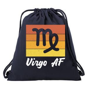 Virgo S And Zodiac Virgo Af Cool Gift Drawstring Bag