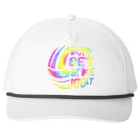 Volleyball Stuff Attire Tie Dye A Teen Girl Player Snapback Five-Panel Rope Hat